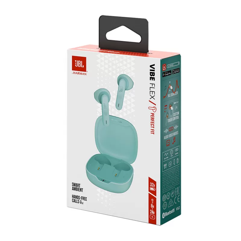 Auricular JBL Vibe Flex Bluetooth - Mint