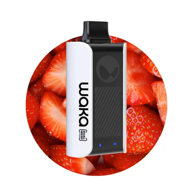 Vaper Descartable WAKA SoPro PA10000 3% Nicotina 10000 Puffs - Strawberry Burst