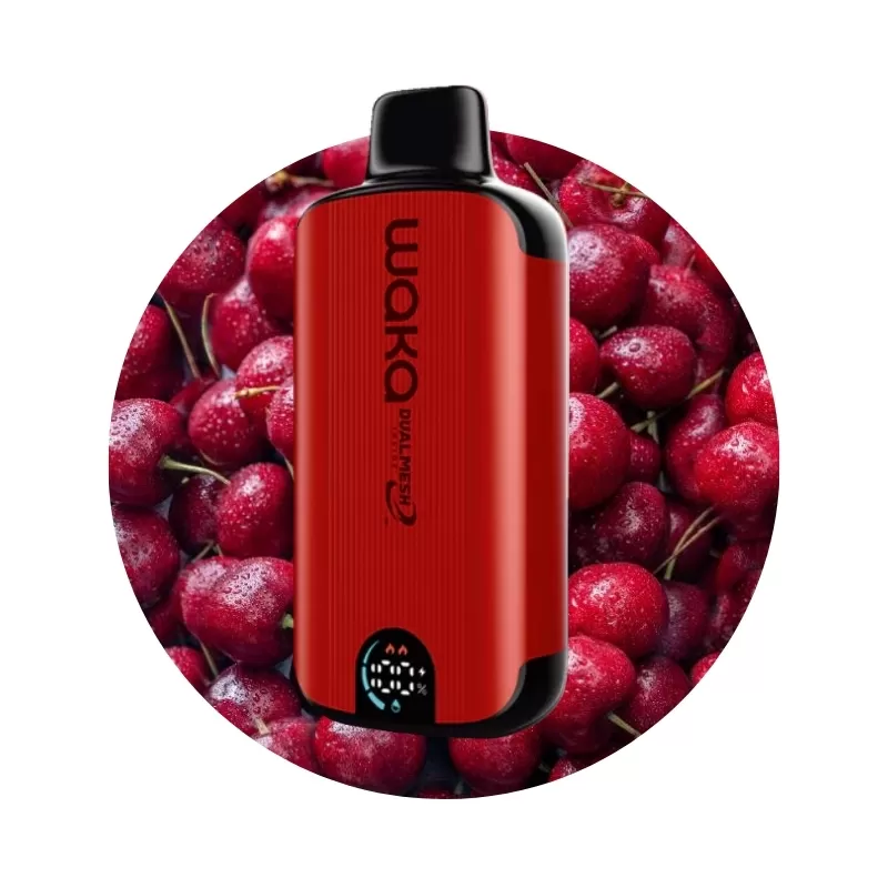 Vaper Descartable WAKA soPro 3% Nicotina 8000 Puffs - Dark Cherry