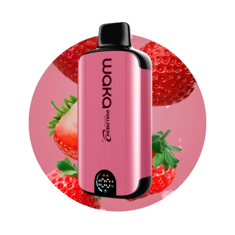 Vaper Descartable WAKA SoPro 3% Nicotina 8000 Puffs - Strawberry Burst