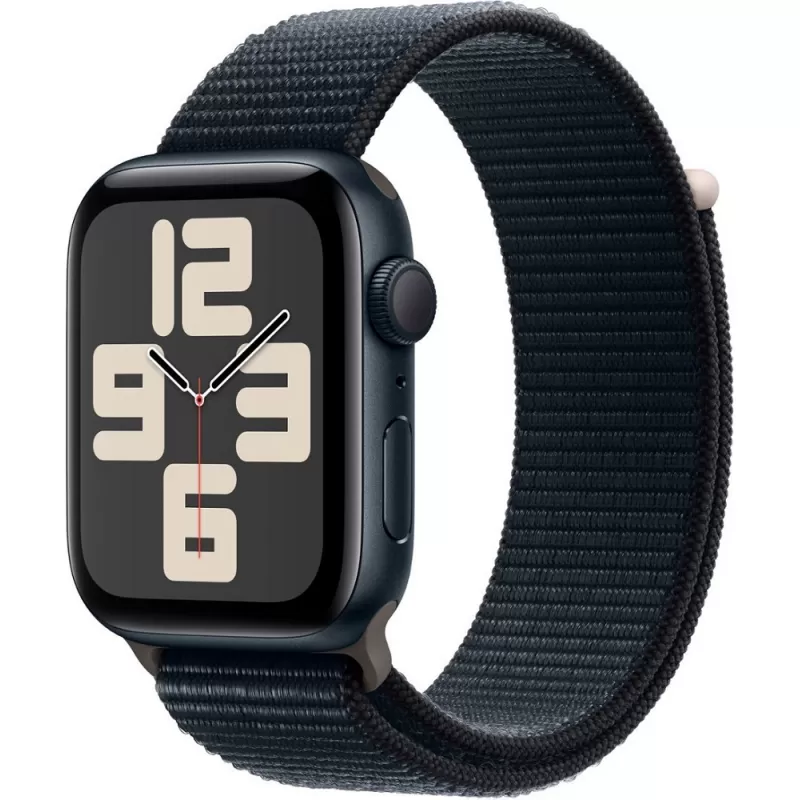 Apple Watch SE 2nd Generation MREA3LL/A 44mm GPS - Midnight Aluminum/Sport Loop