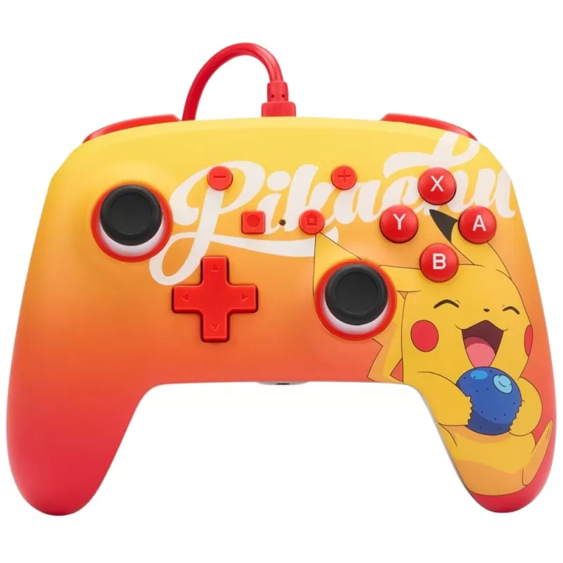 Control PowerA Nintendo Switch - Oran Berry Pikachu (PWA-A-06221)