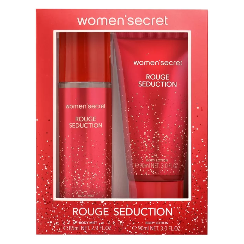 Kit Women'Secret Rouge Seduction Body Mist 85mL + ...