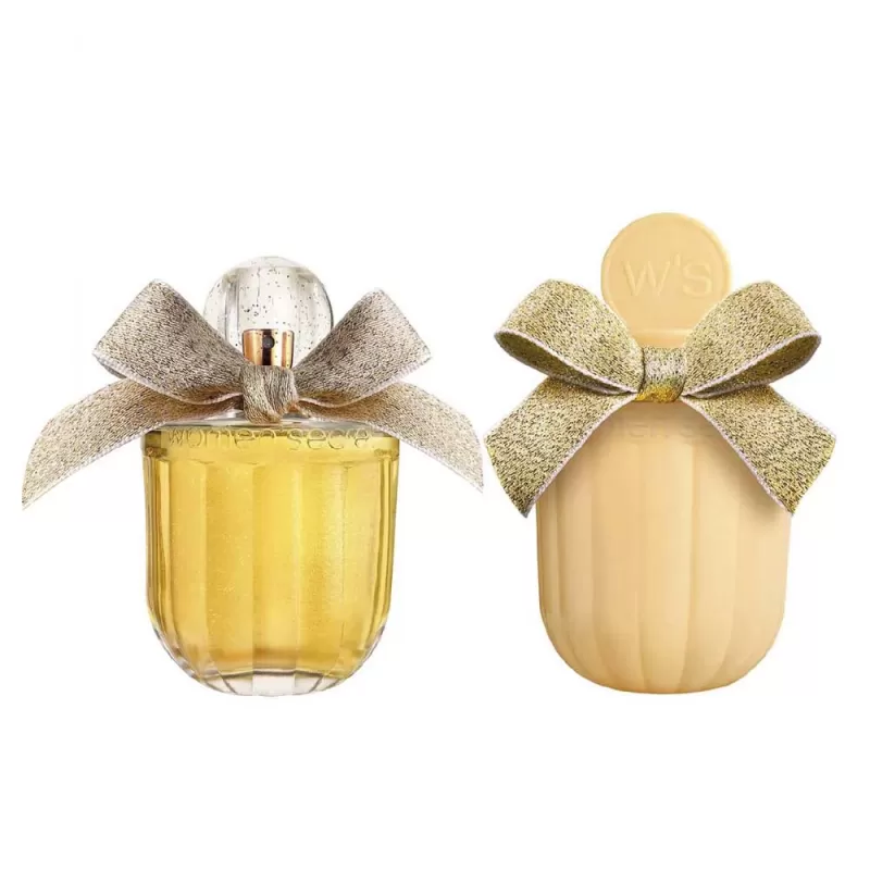 Kit Perfume Women'Secret Gold Seduction EDP 100mL + Body Lotion 200mL - Femenino