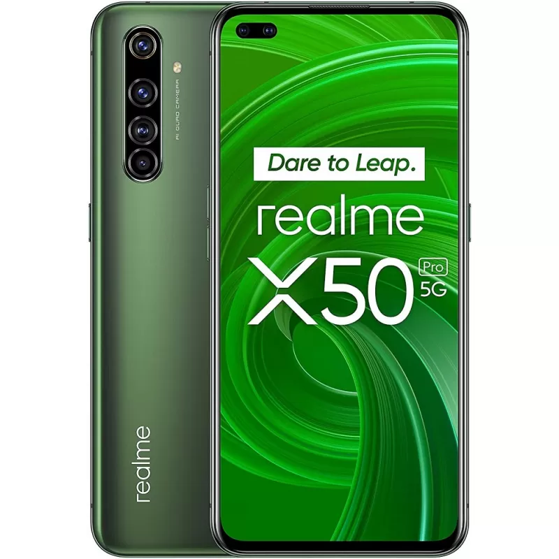 Smartphone Realme X50 RMX2144 5G DS 6.57" 6/128GB Verde