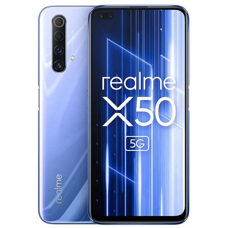 Smartphone Realme X50 RMX2144 5G DS 6.57" 6/128GB Plata  