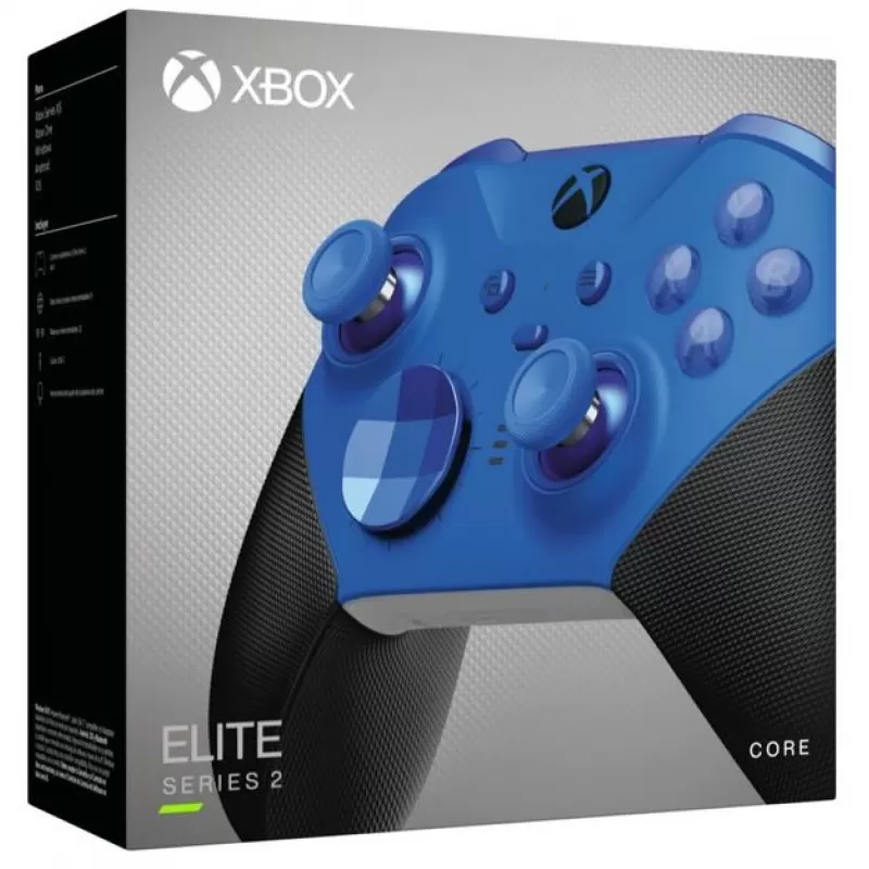 Control Wireless Microsoft Xbox Series X/S Elite Series 2 Core - Blue (RFZ-00019) - Japonés