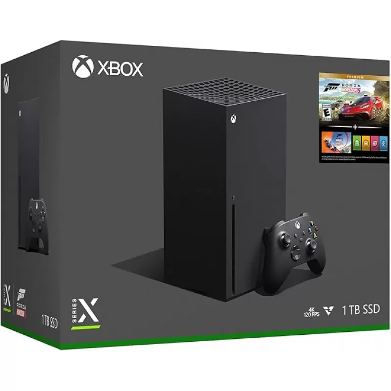 Consola Microsoft Xbox Series X 1882 4K 1TB SSD Forza Horizon 5 - Black (Caja Fea)