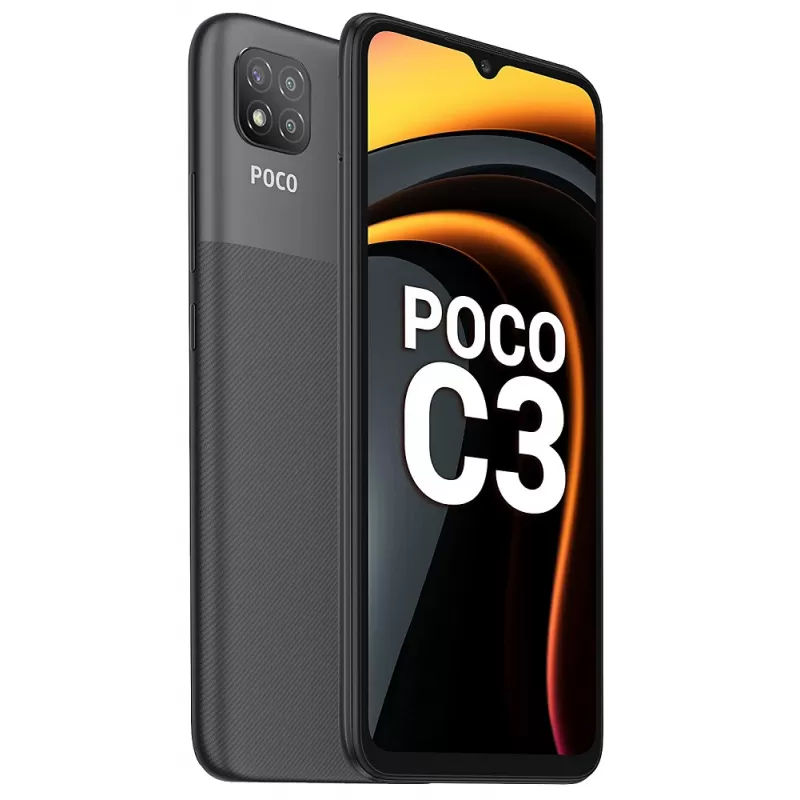 Smartphone Xiaomi Poco C3 DS 6.43" 4GB/64GB Negro (India)