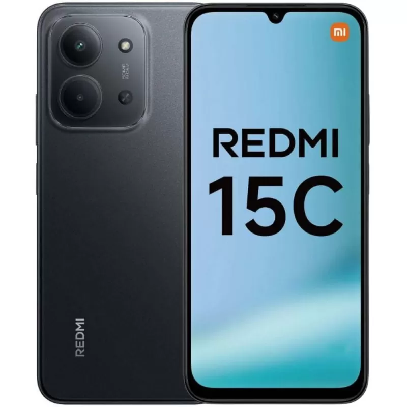 Smartphone Xiaomi Redmi 15C DS LTE 6.9" 4/256GB - Midnight Black