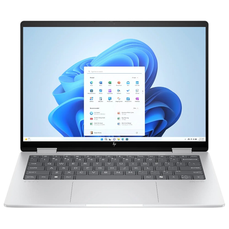 Notebook HP Envy X360 14-FA0023DX 14&quot; Touch AMD Ryzen 7 8840HS 16GB/1TB W11 - Silver