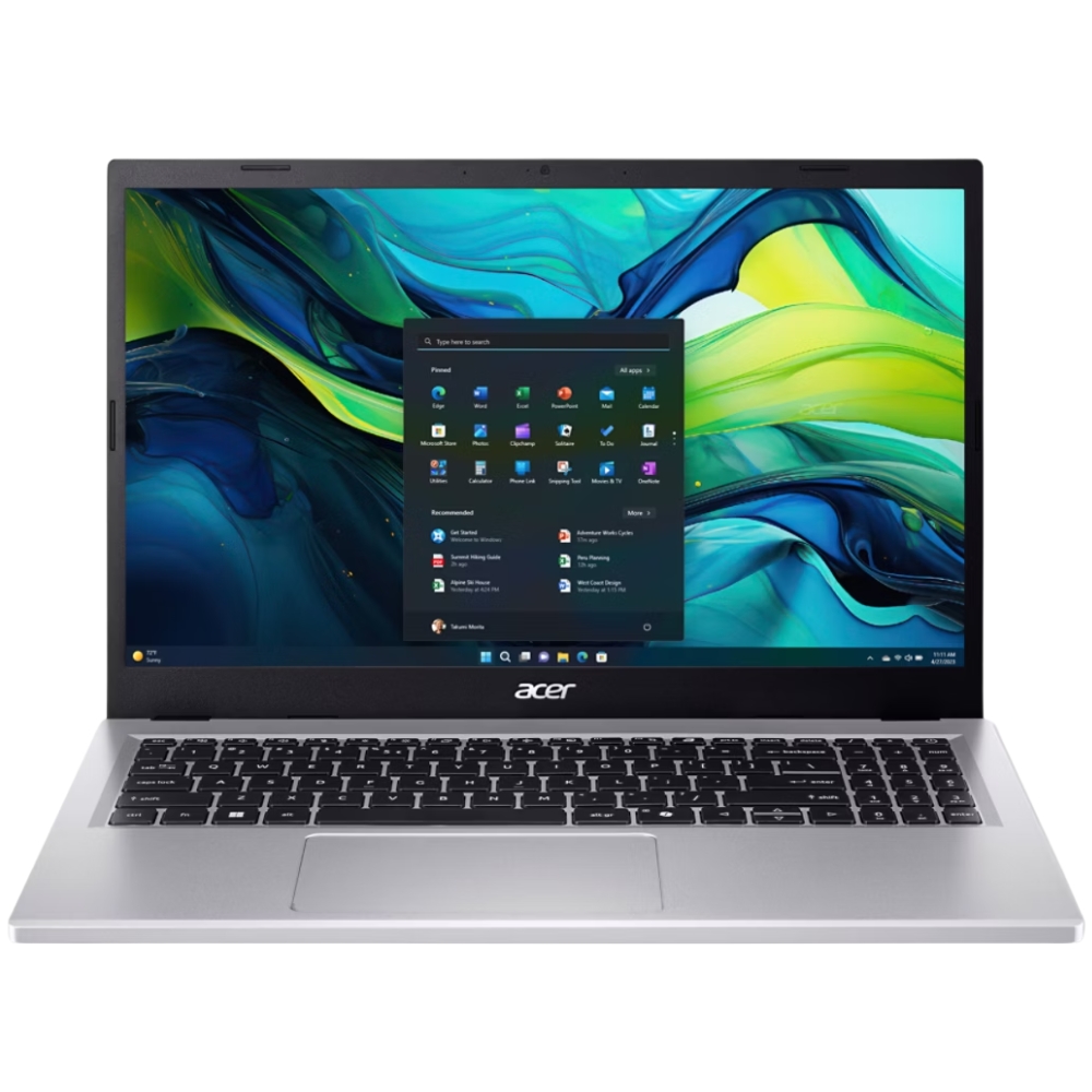 Notebook Acer Aspire Go 15 AG15-71PT-72GA 15.6&quot; Touch Intel Core i7-13620H 16/512GB W11H - Pure Silver