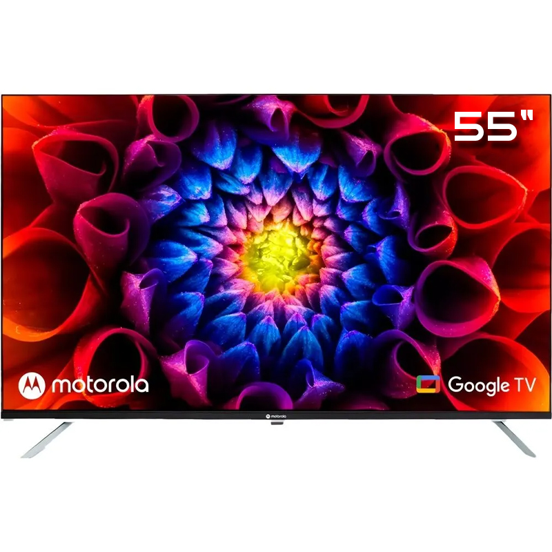 Smart TV LED Motorola 55&quot; MOT55ULE11 4K Ultra HD