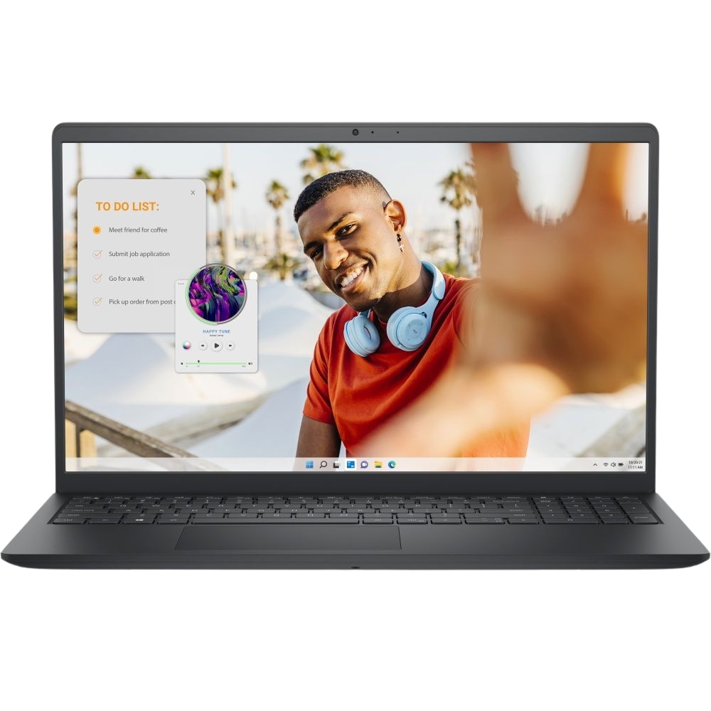 Notebook Dell Inspiron 15 3535 15.6&quot; AMD Ryzen 5 7520U 8/512GB W11H - Carbon Black