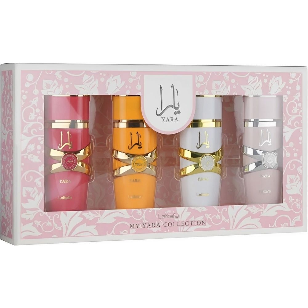 Kit Perfumes Lattafa My Yara Collection EDP Femenino 25mL (4 Unidades)