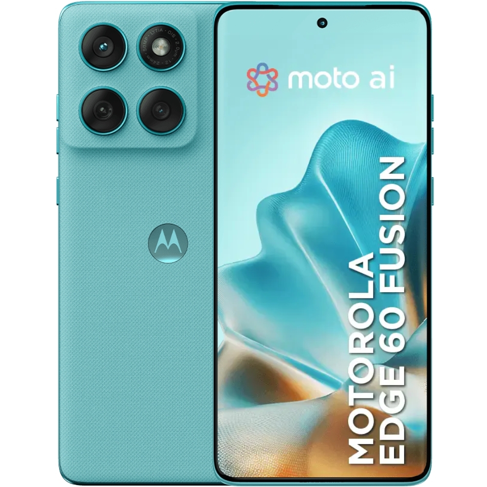 Smartphone Motorola Edge 60 Fusion XT2503-4 DS 5G 6.67&quot; 12/256GB - Amazonite Blue (Slim Box)